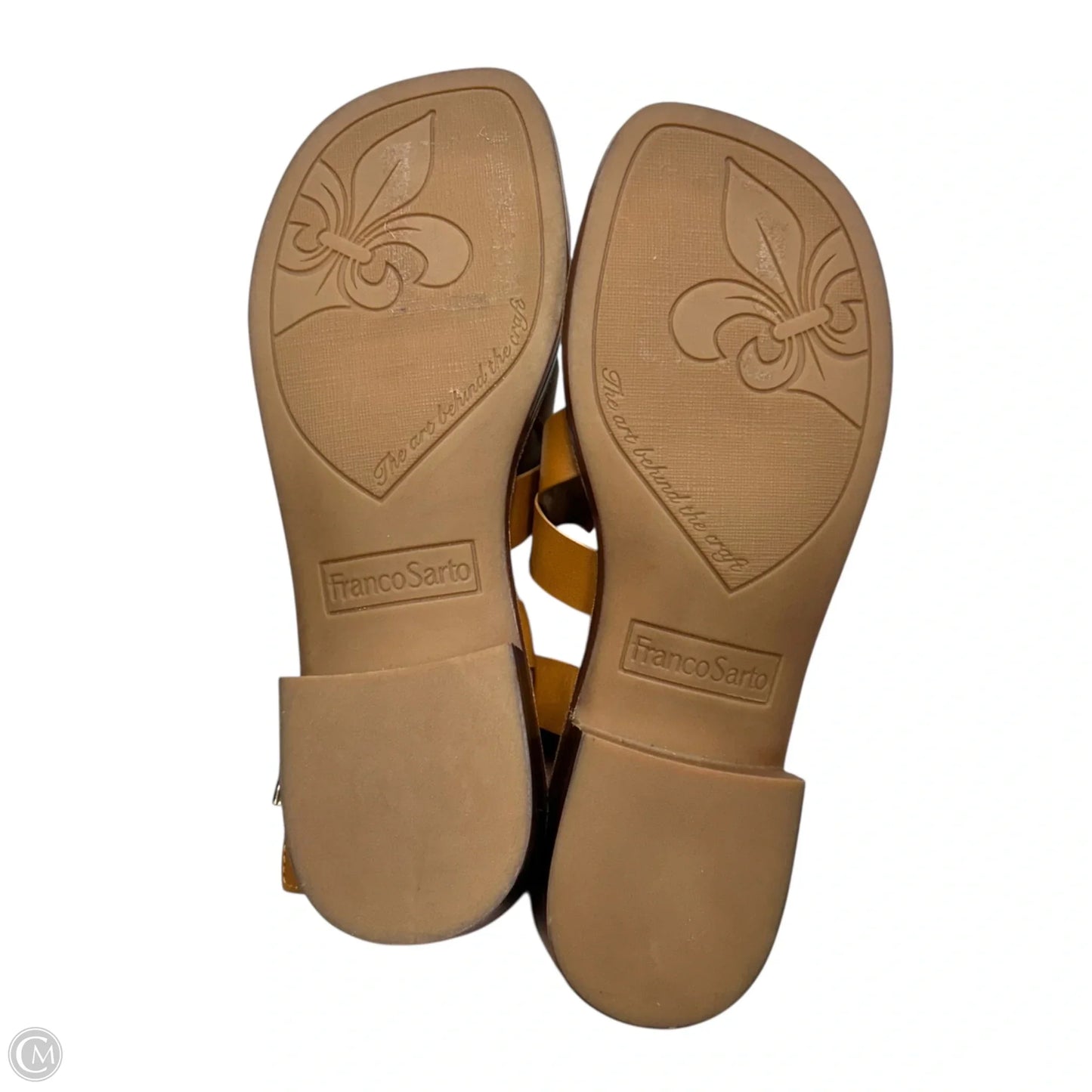 Sandals Flats By Franco Sarto In Tan, Size: 7