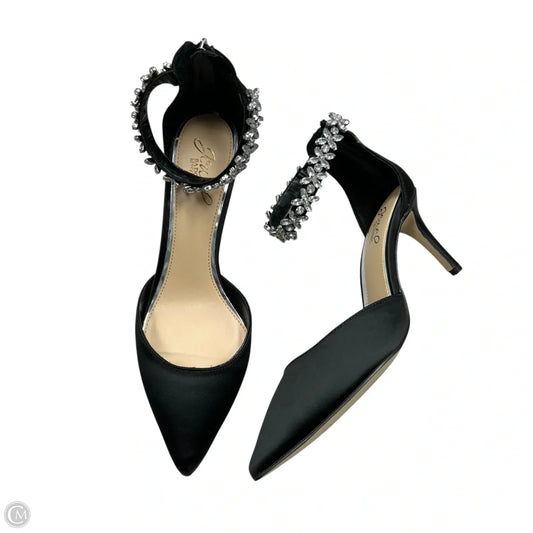 Shoes Heels Stiletto By Badgley Mischka In Black, Size: 7.5