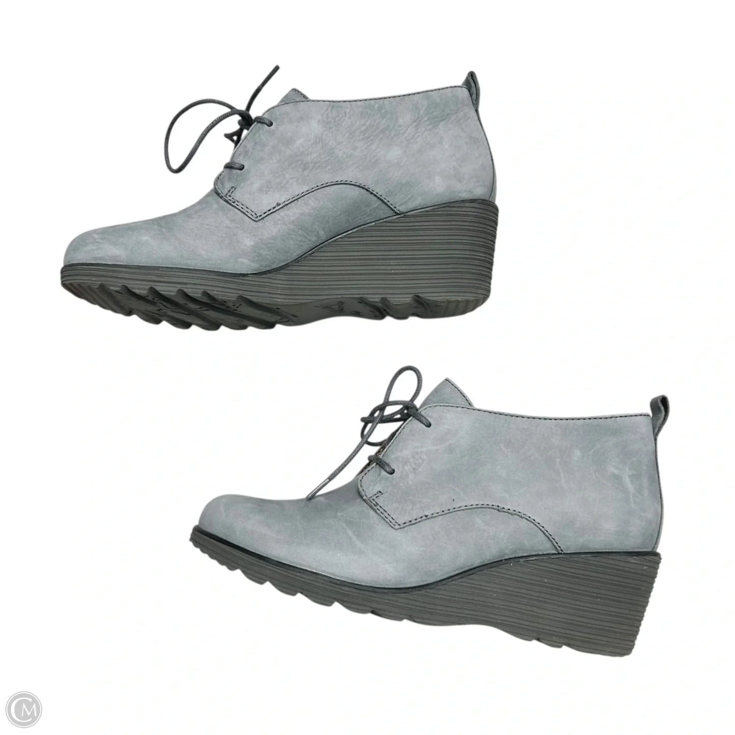 Boots Ankle Heels By Dansko In Grey, Size: 7.5