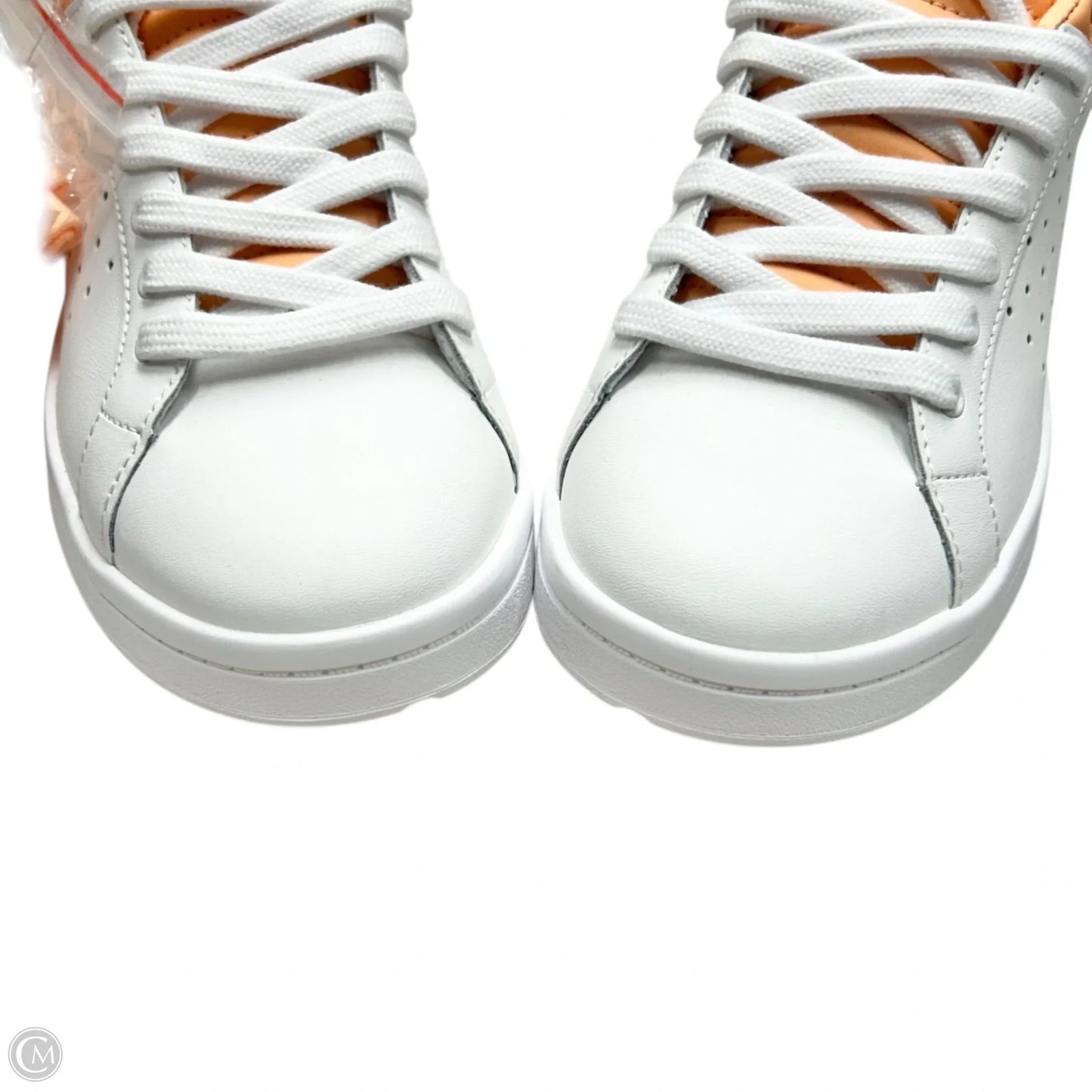 Shoes Athletic By Troll In Orange & White, Size: 7