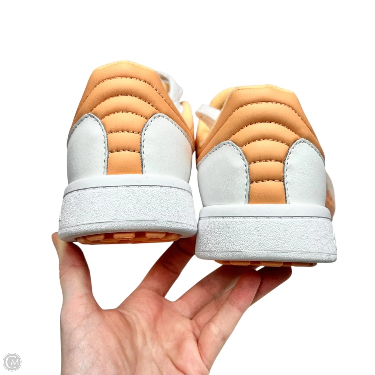 Shoes Athletic By Troll In Orange & White, Size: 7