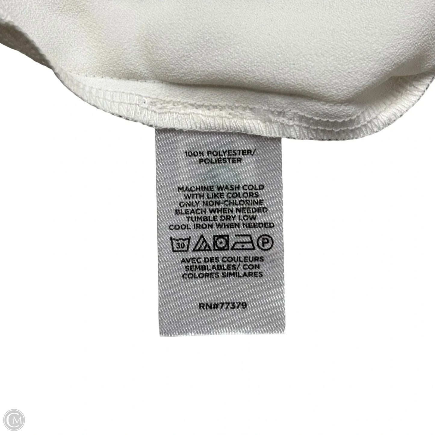 Top Long Sleeve By Ann Taylor In Cream, Size: Xxl