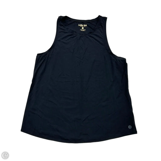 Tank Top Designer By Lilly Pulitzer In Black, Size: L