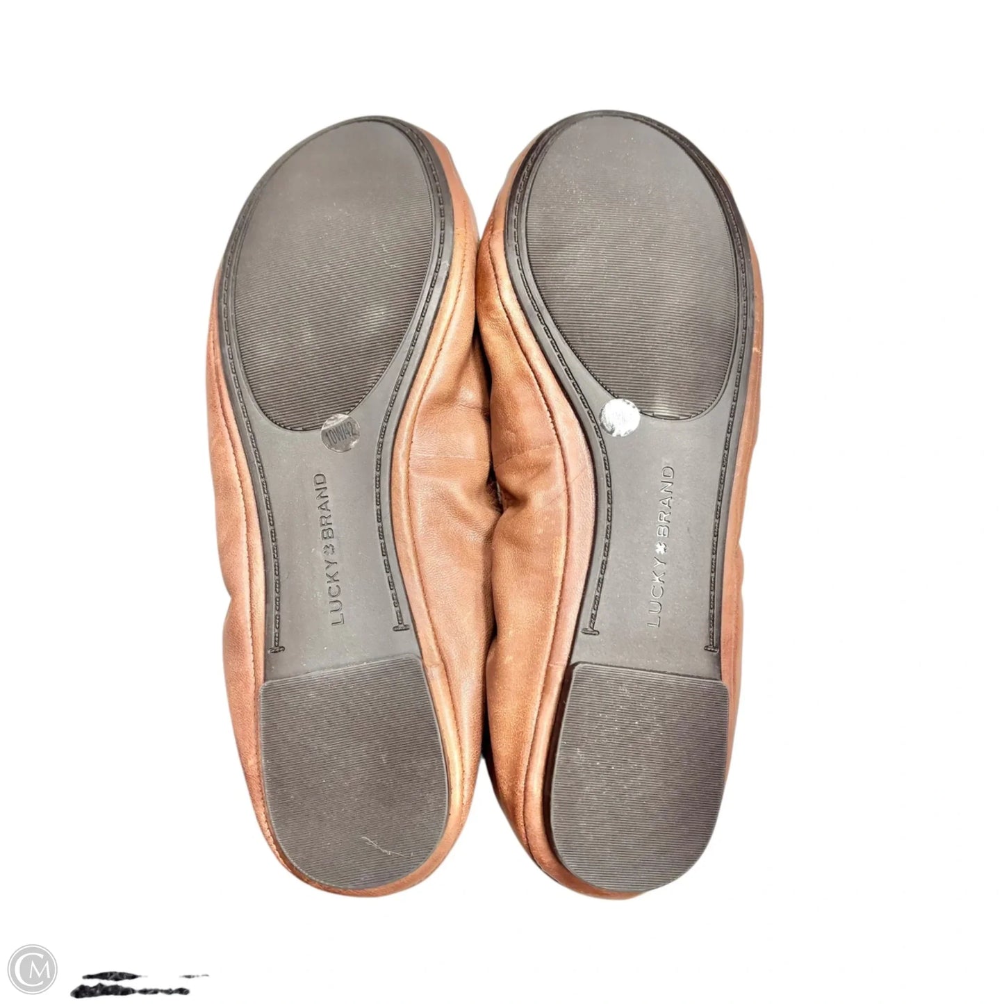 Shoes Flats By Lucky Brand In Tan, Size: 10
