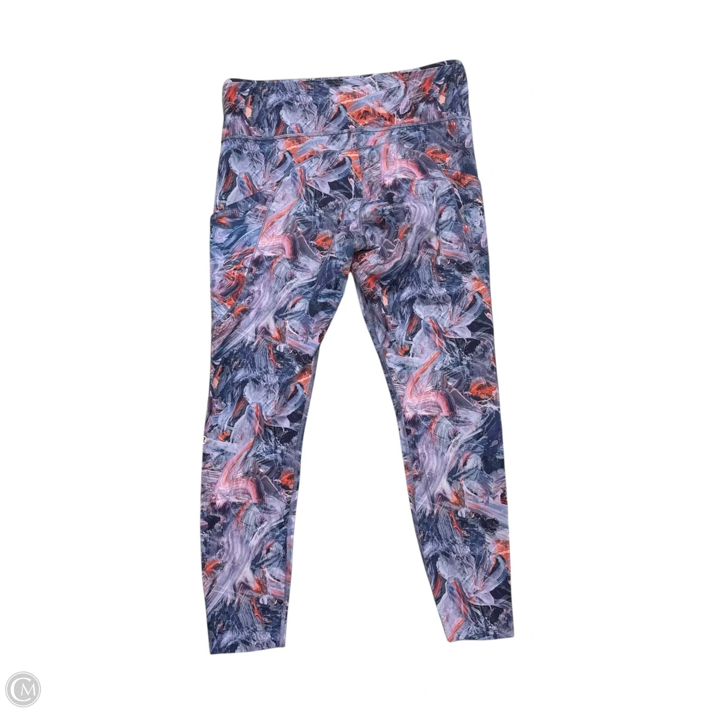 Athletic Leggings By Lululemon In Blue & Purple, Size: L