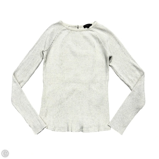 Top Long Sleeve By Rag And Bone In Cream, Size: S