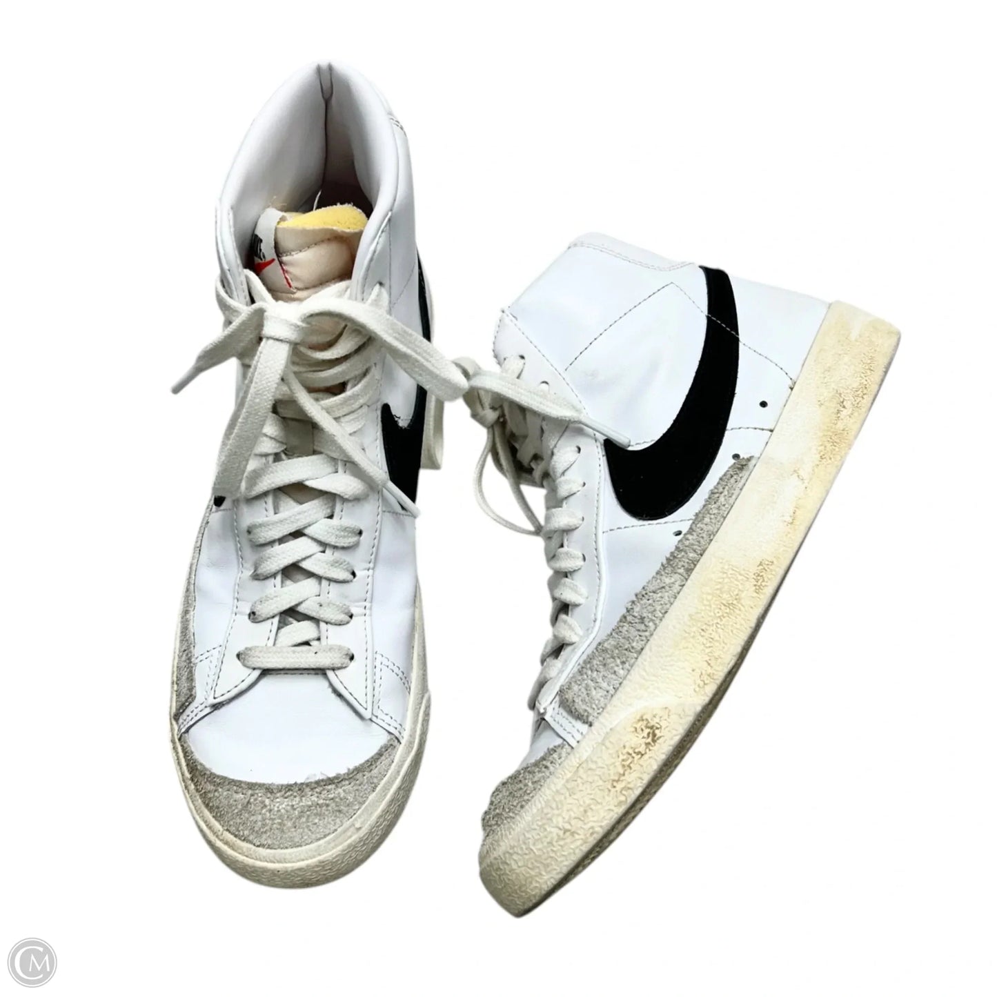 Shoes Sneakers By Nike In Black & White, Size: 9