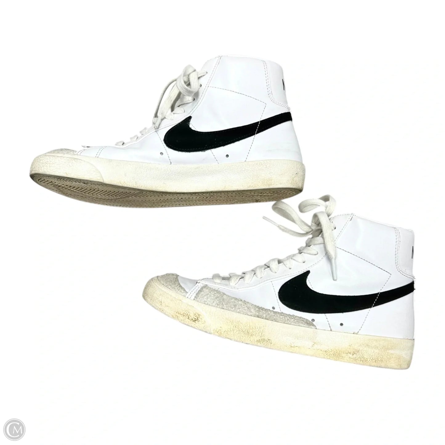 Shoes Sneakers By Nike In Black & White, Size: 9