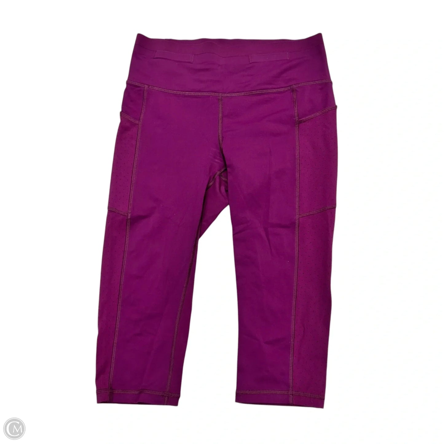 Athletic Leggings Capris By Lululemon In Purple, Size: S