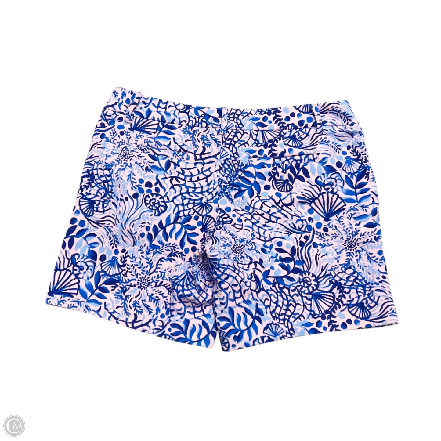 Shorts Designer By Lilly Pulitzer In Blue & Pink, Size: 8
