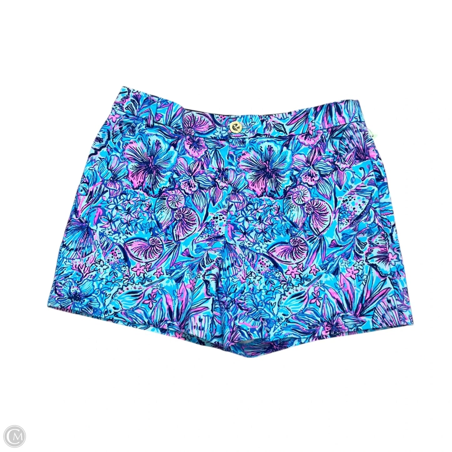 Shorts Designer By Lilly Pulitzer In Blue & Purple, Size: 6