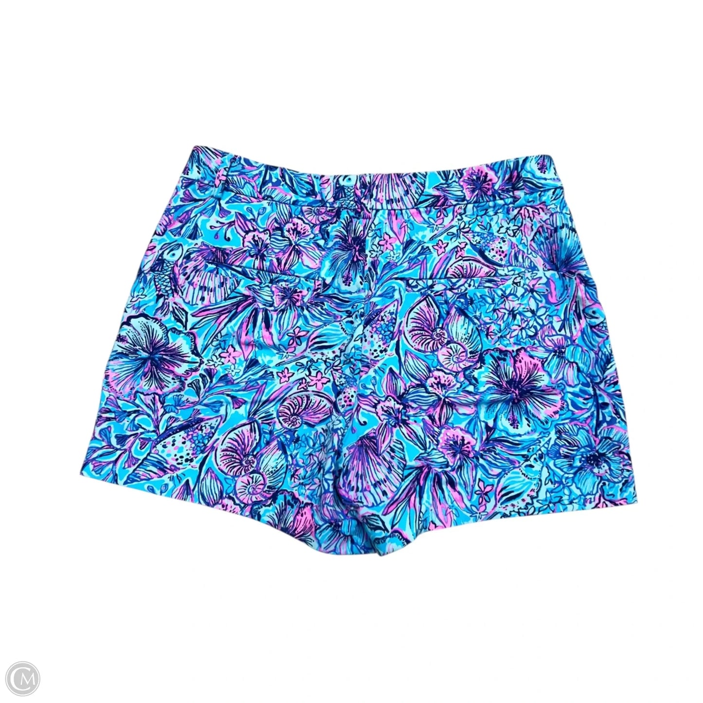 Shorts Designer By Lilly Pulitzer In Blue & Purple, Size: 6