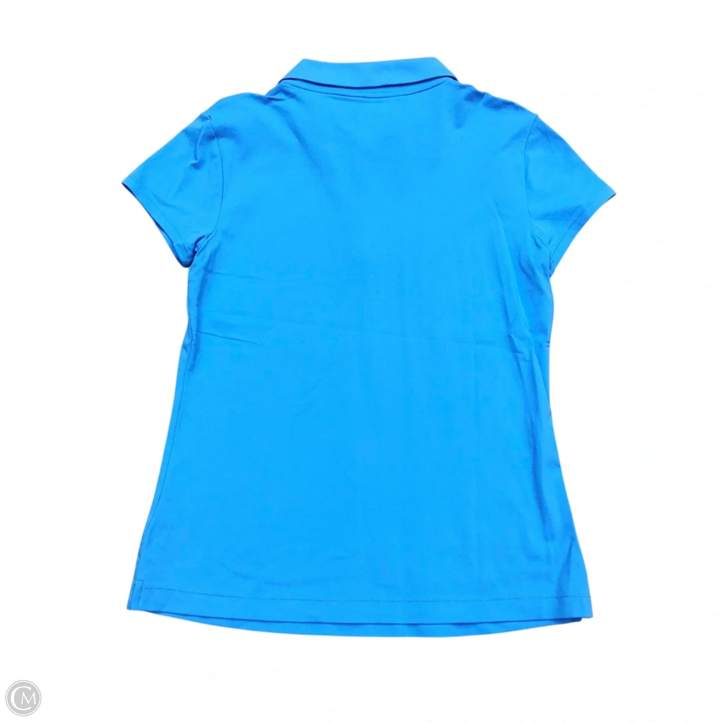 Top Short Sleeve Designer By Lilly Pulitzer In Blue, Size: M