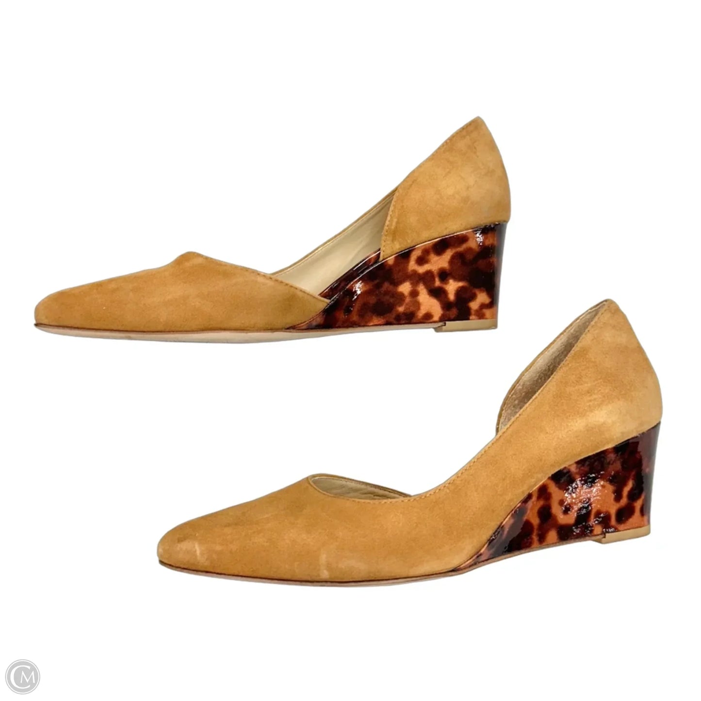 Shoes Heels Wedge By Antonio Melani In Tan, Size: 6.5