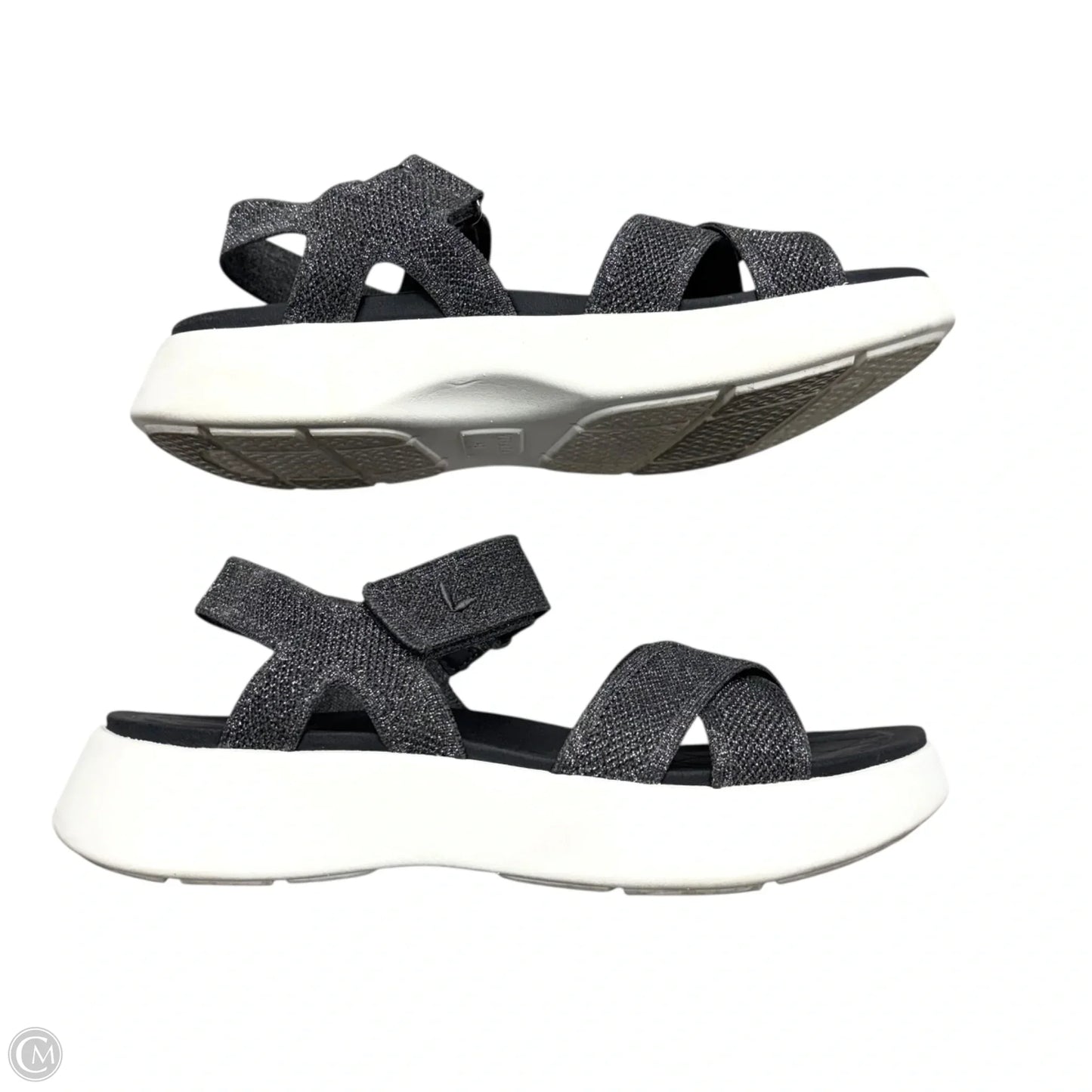 Sandals Sport By Vivaia In Black & White, Size: 11.5