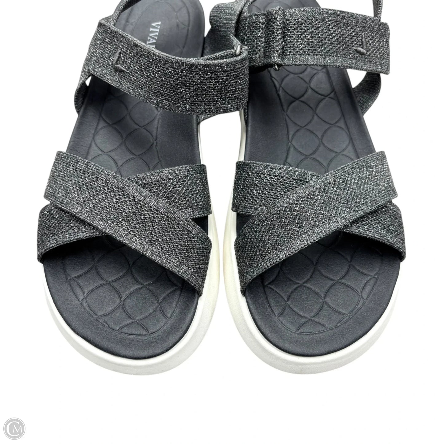 Sandals Sport By Vivaia In Black & White, Size: 11.5