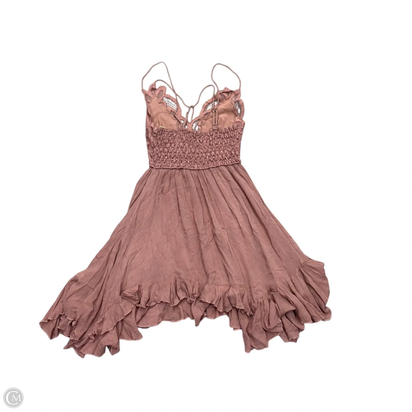 Dress Casual Midi By Free People In Mauve, Size: Xs