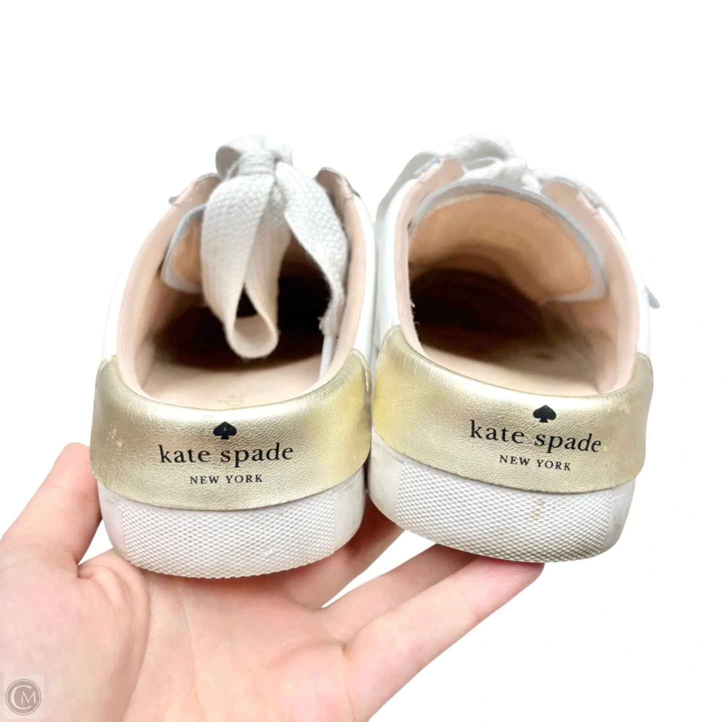 Shoes Designer By Kate Spade In White, Size: 7