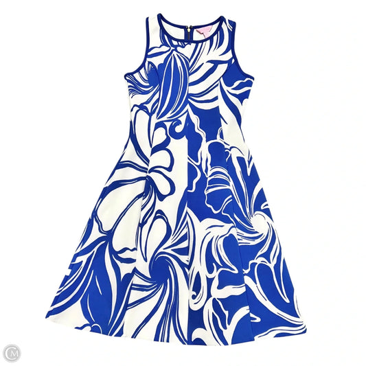 Dress Designer By Lilly Pulitzer In Blue & White, Size: Xs