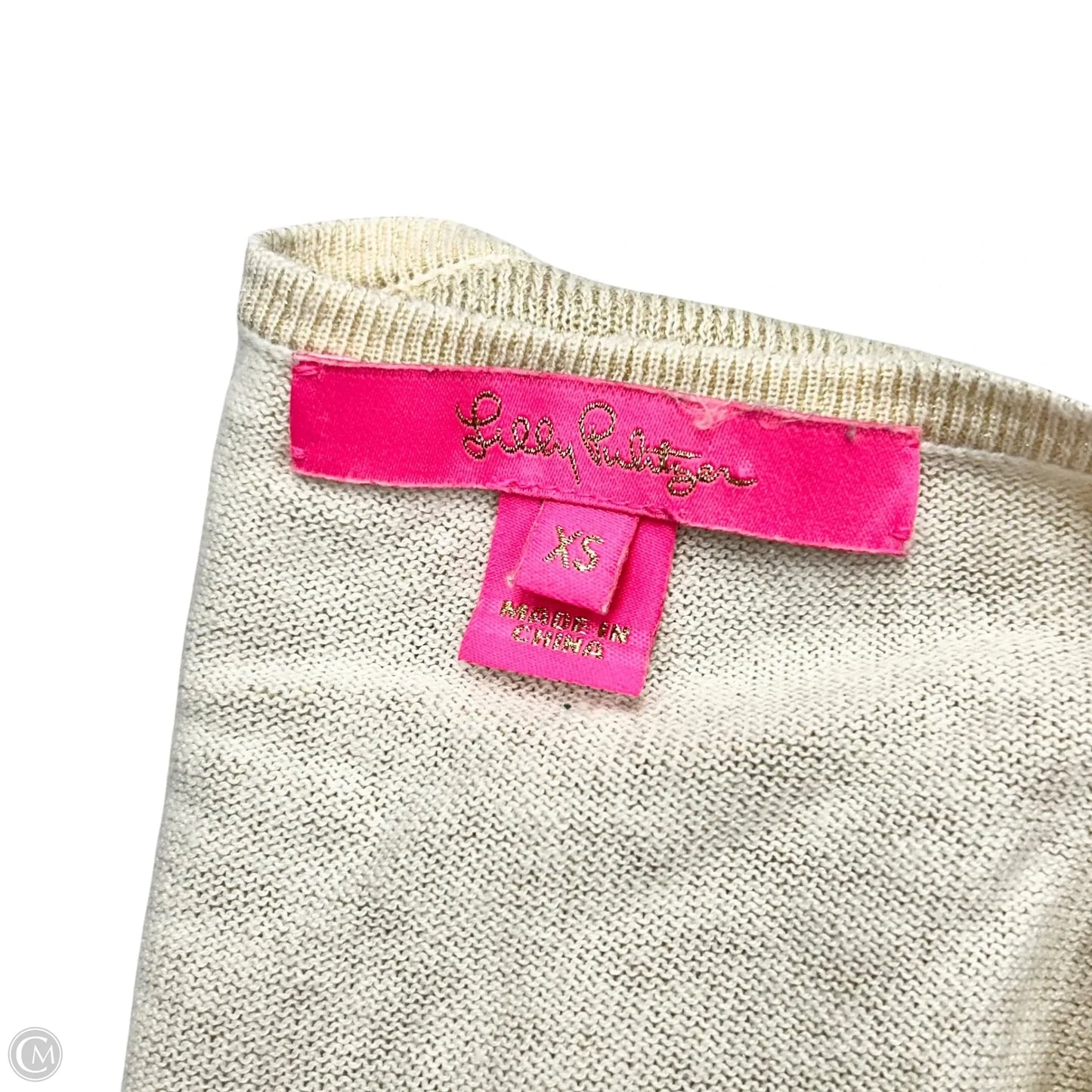Bolero Designer By Lilly Pulitzer In Gold, Size: Xs