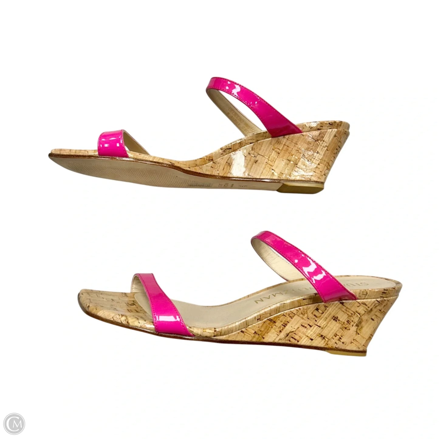 Sandals Designer By Stuart Weitzman In Pink, Size: 9