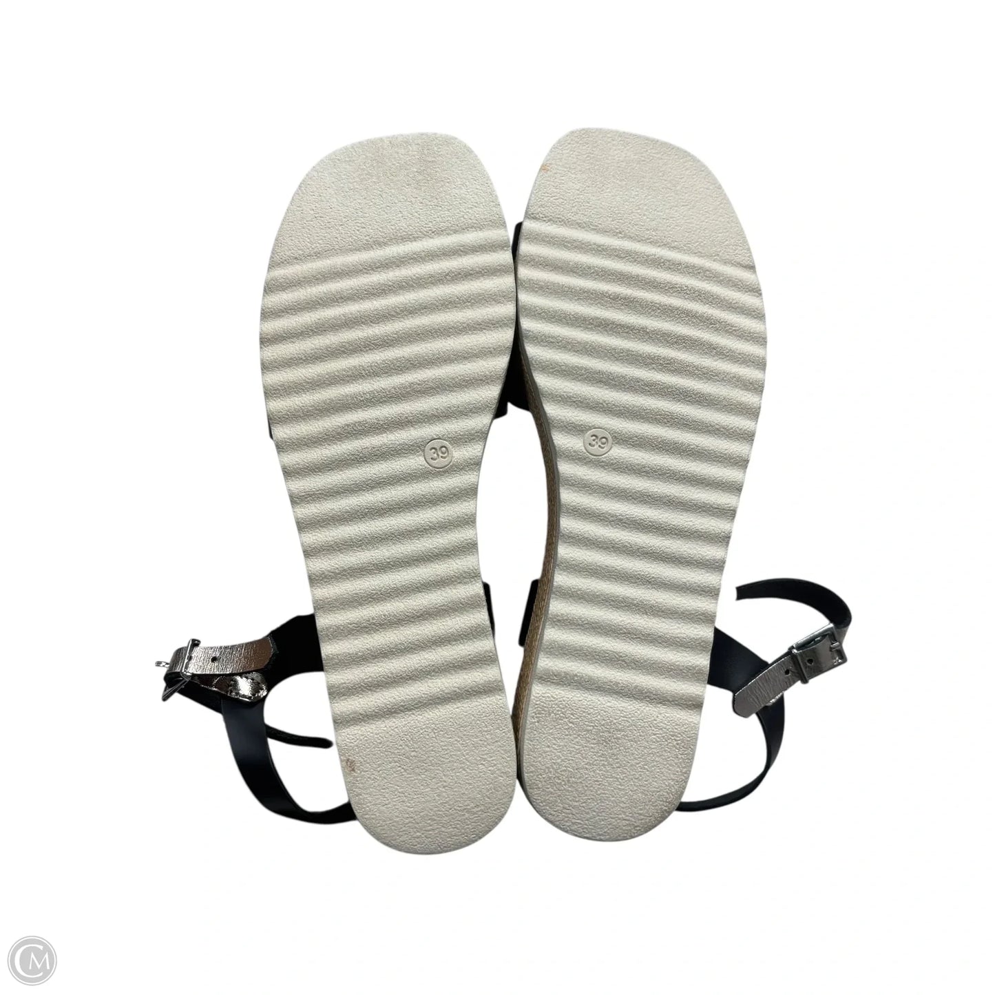 Sandals Heels Platform By Lunita In Black, Size: 8.5