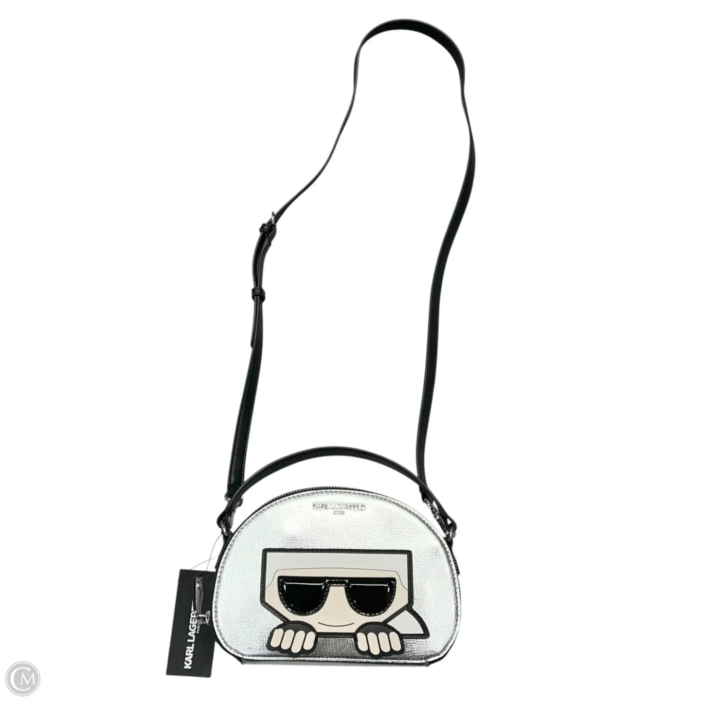 Crossbody Designer By Karl Lagerfeld, Size: Medium