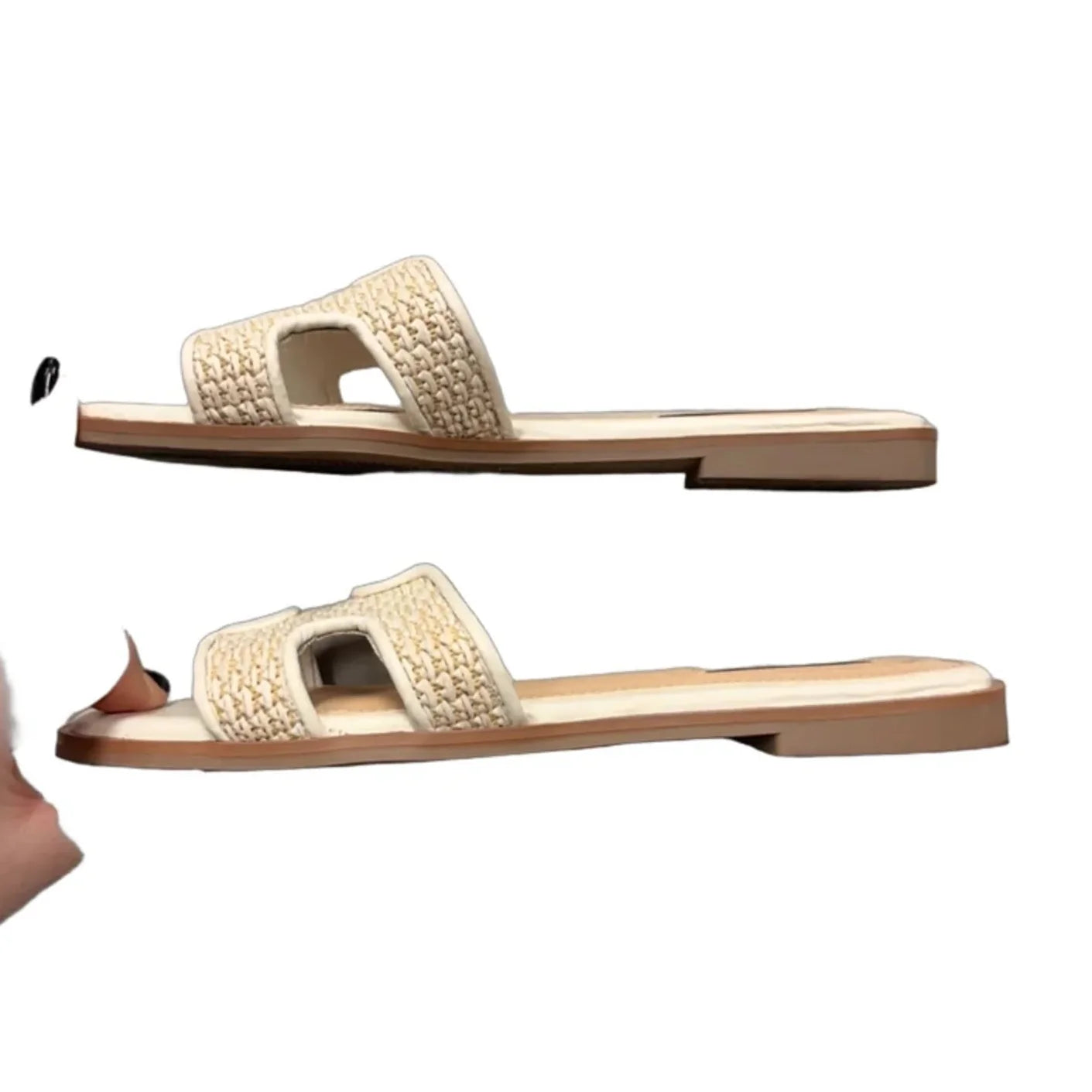 Sandals Flats By Steven In White, Size: 7.5