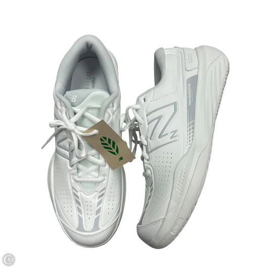 Shoes Athletic By New Balance In White, Size: 9.5