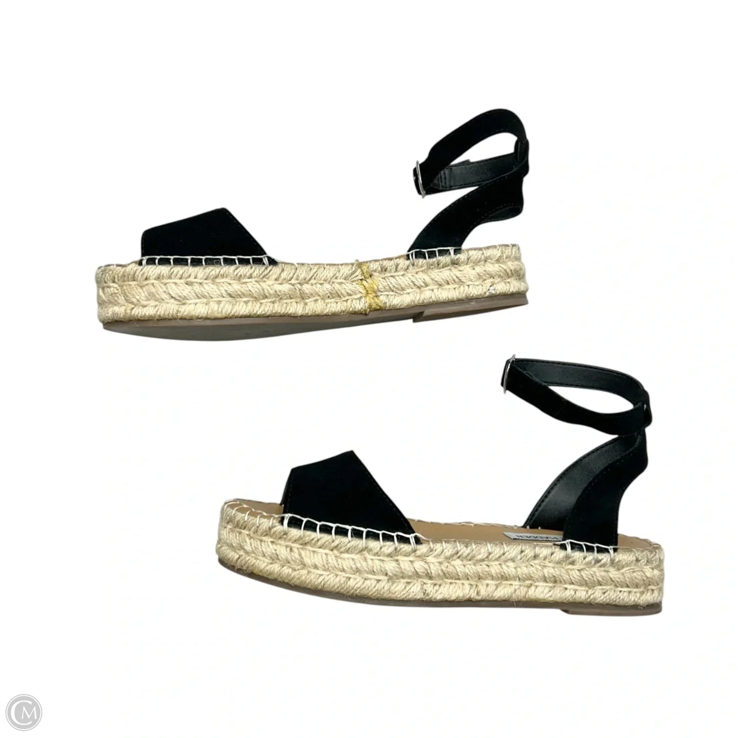 Sandals Heels Platform By Steve Madden In Black, Size: 6