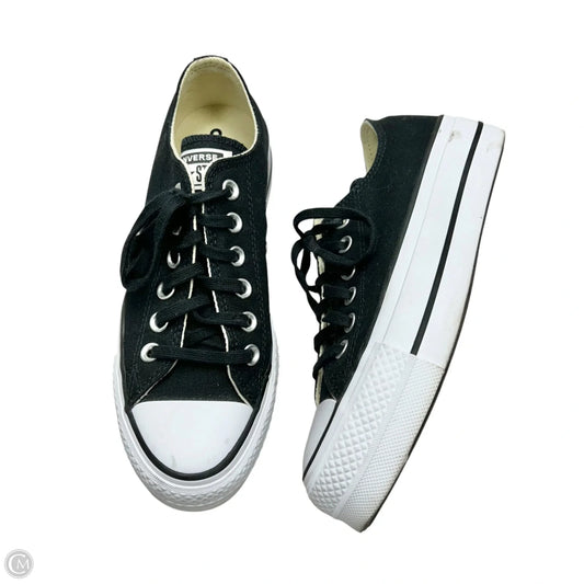 Shoes Sneakers By Converse In Black & White, Size: 6