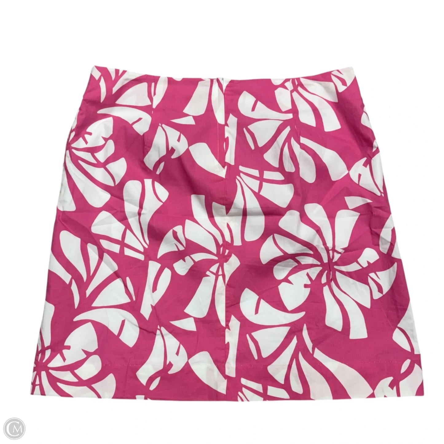 Skort Designer By Lilly Pulitzer In Pink & White, Size: 6