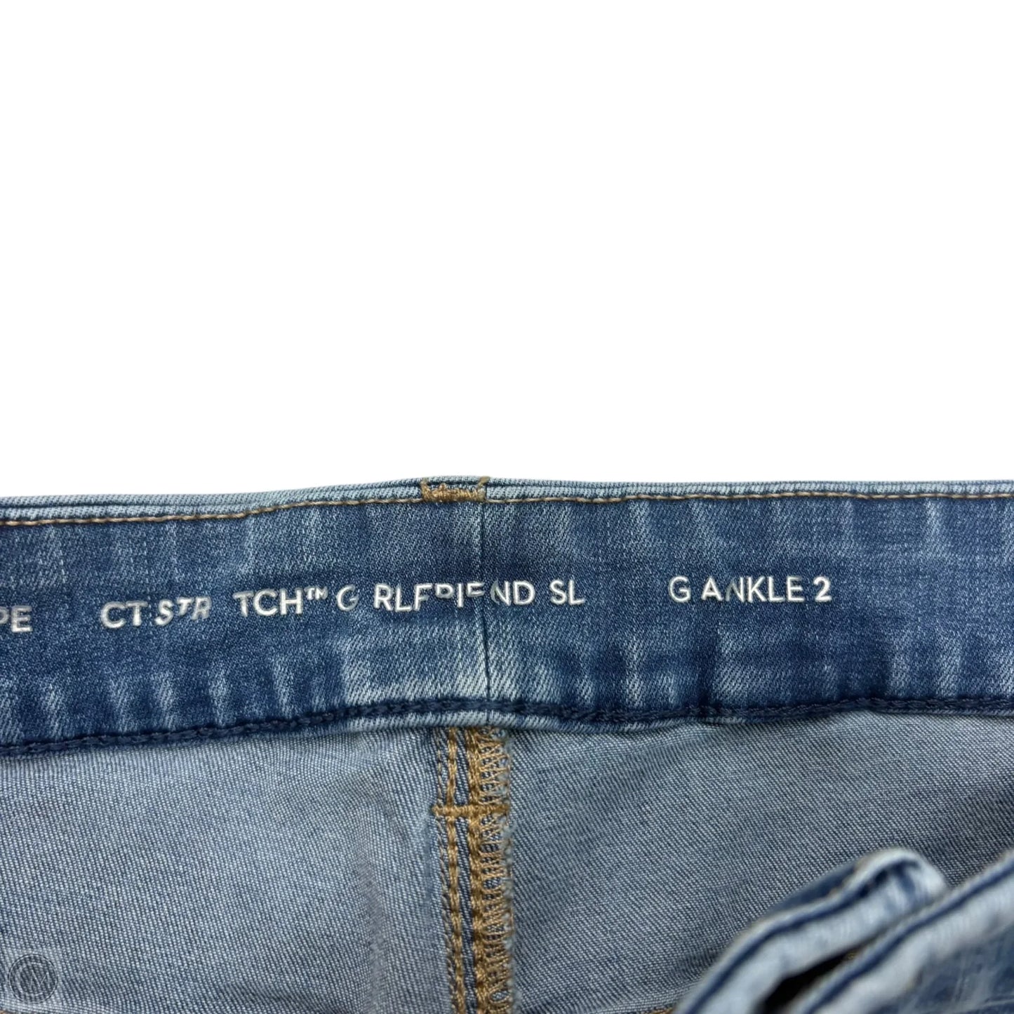 Jeans Skinny By Chicos In Blue Denim, Size: L
