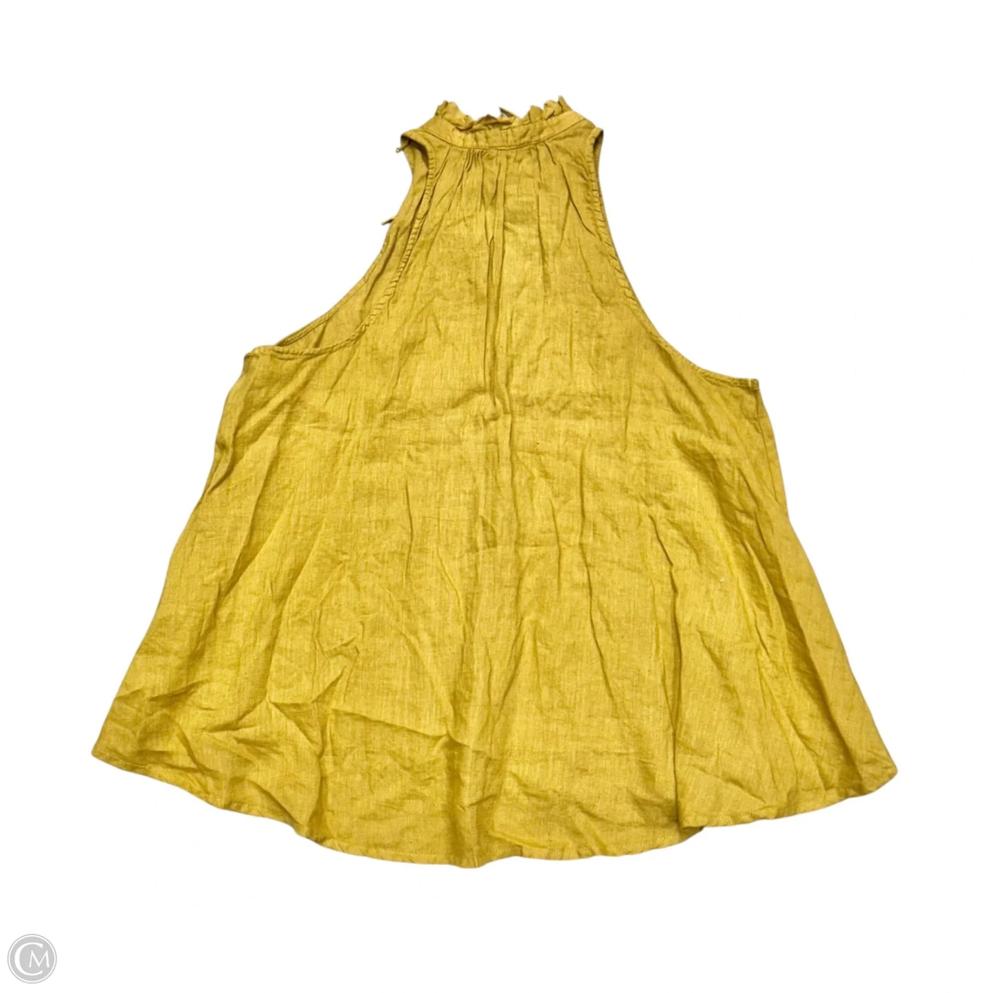 Top Sleeveless By Pilcro In Yellow, Size: L