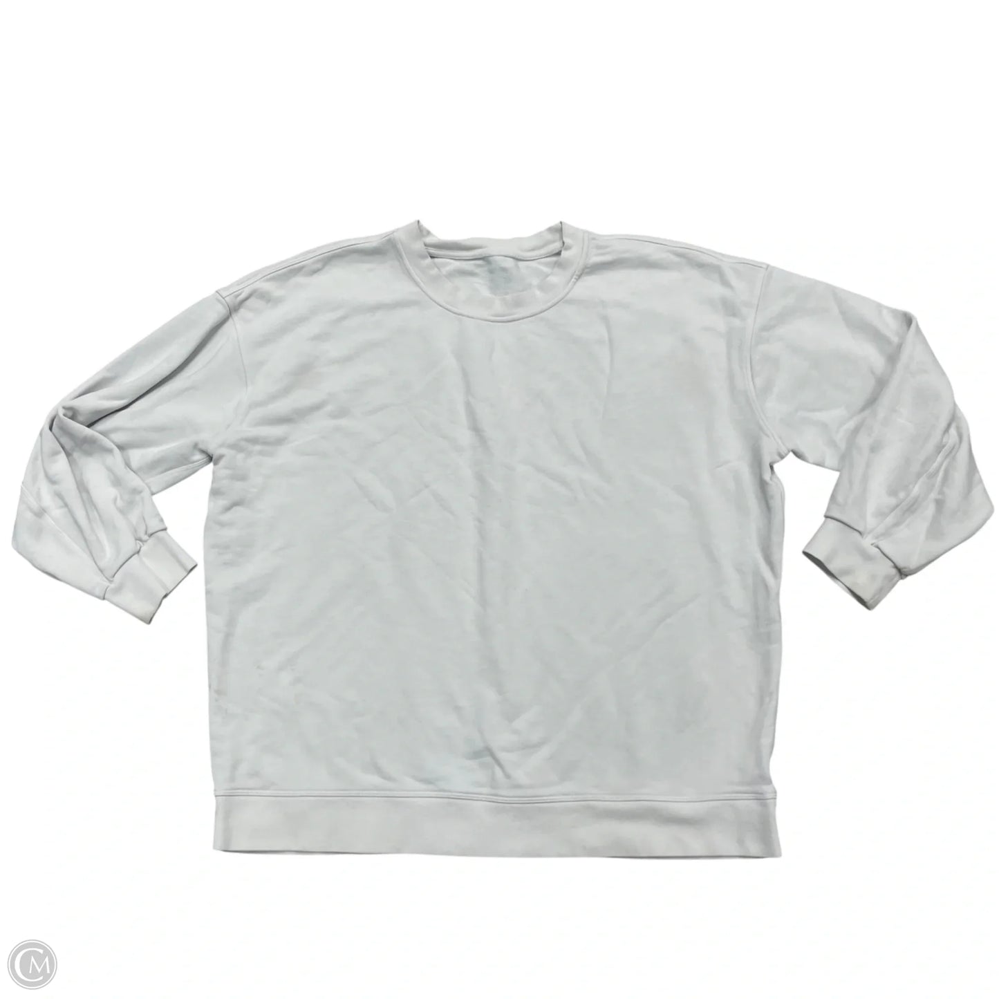 Sweatshirt Crewneck By Lululemon In White, Size: L