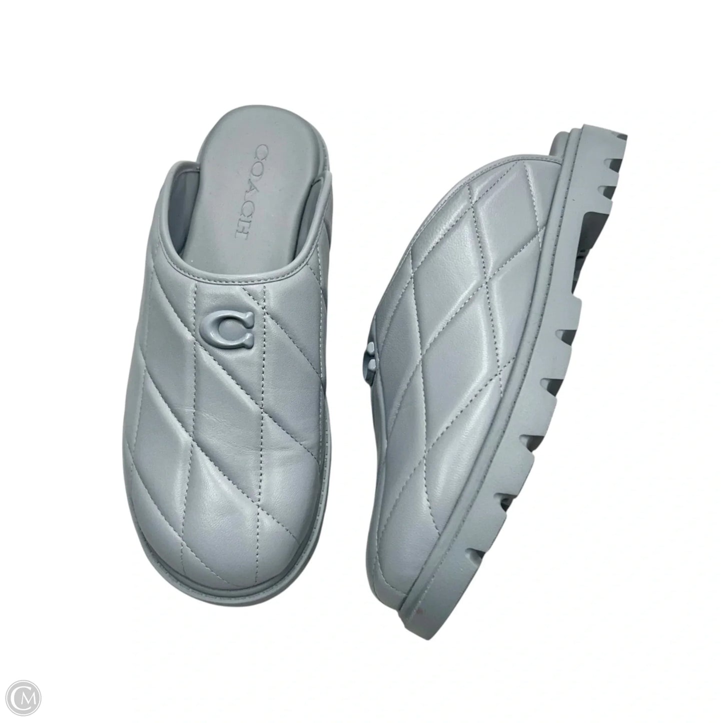Shoes Designer By Coach In Grey, Size: 7