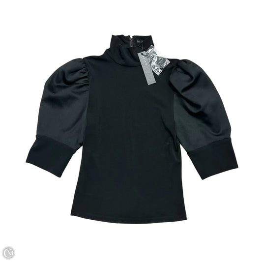Top Short Sleeve Designer By Alice + Olivia In Black, Size: Xs
