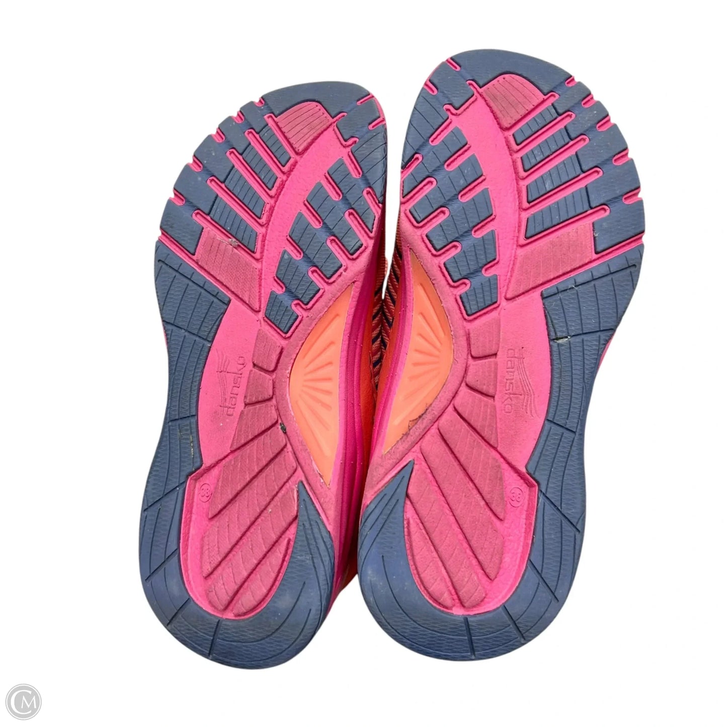 Shoes Sneakers By Dansko In Orange & Pink, Size: 7.5