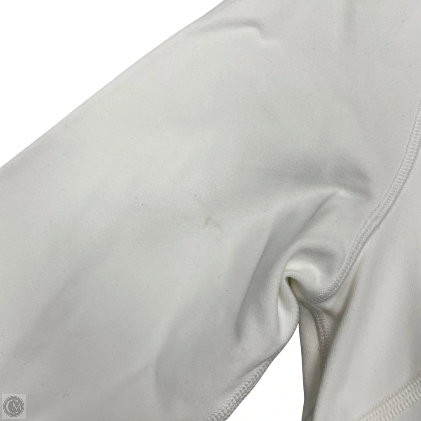Athletic Jacket By Lululemon In White, Size: M