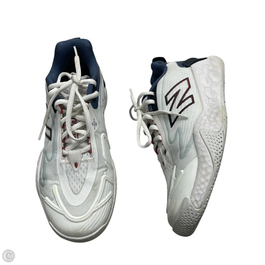 Shoes Athletic By New Balance In White, Size: 6.5