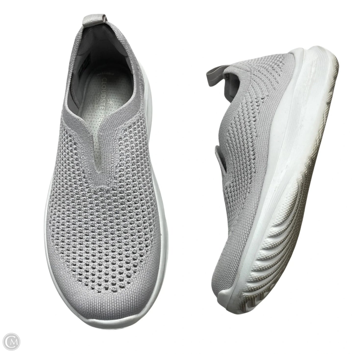 Shoes Sneakers By Clarks In Grey, Size: 7.5