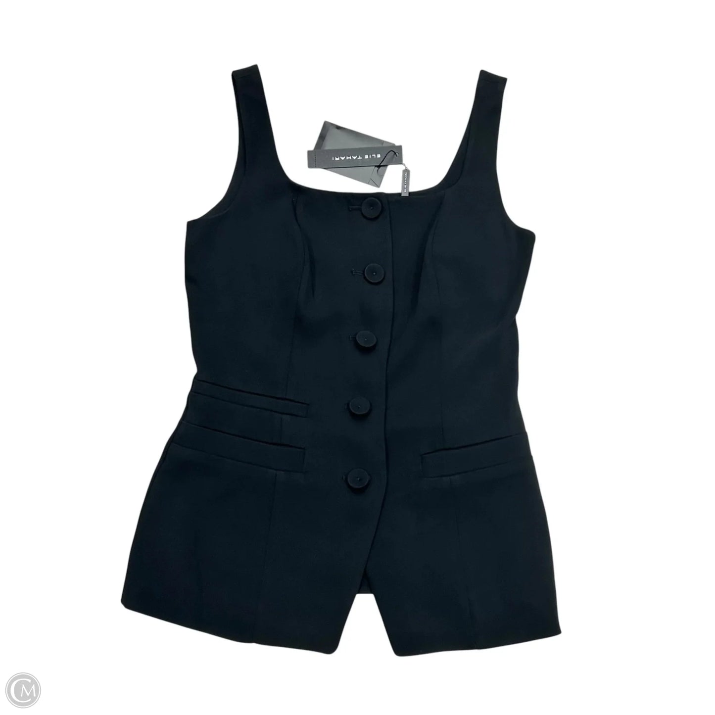 Top Sleeveless By Elie Tahari In Black, Size: Xs