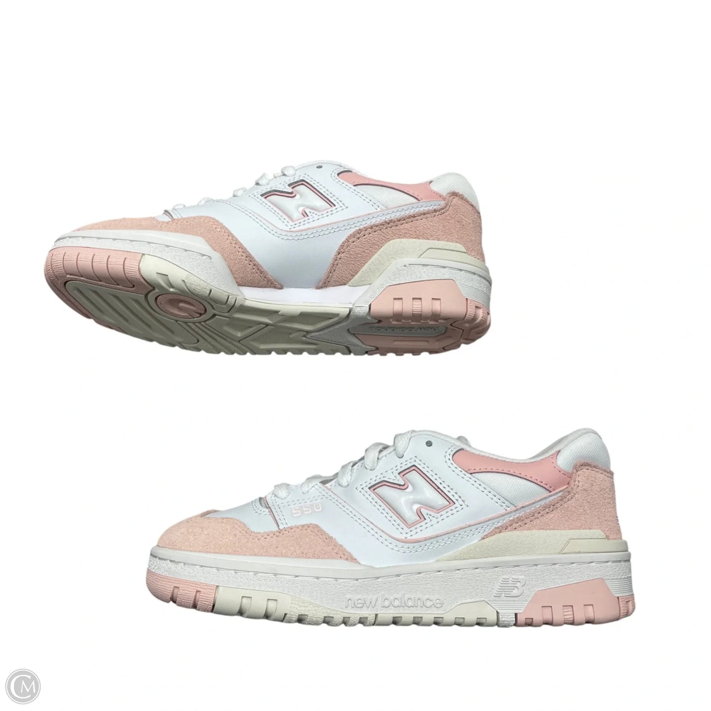 Shoes Sneakers By New Balance In Pink & White, Size: 7.5