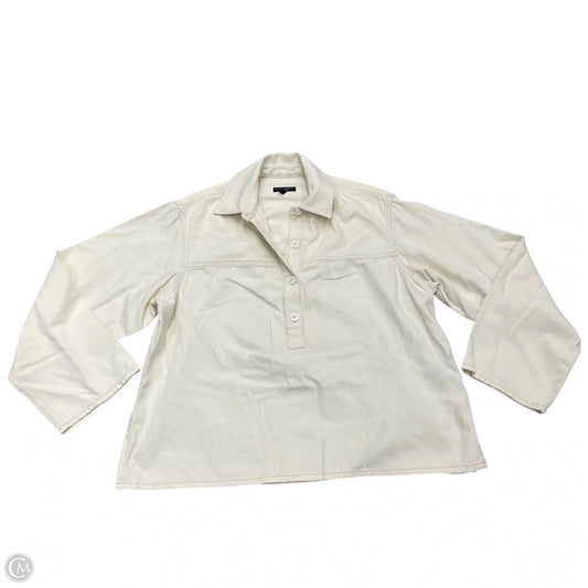 Top Long Sleeve By Rag And Bone In Cream, Size: S