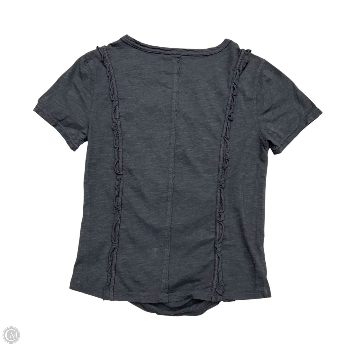 Top Short Sleeve By Pilcro In Grey, Size: S