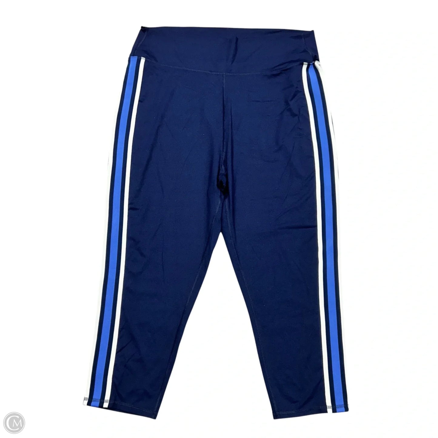 Athletic Leggings By Lauren By Ralph Lauren In Navy, Size: 3x