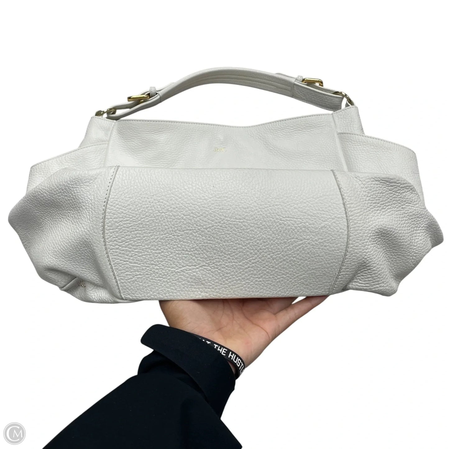 Handbag Leather By Mark And Graham, Size: Large