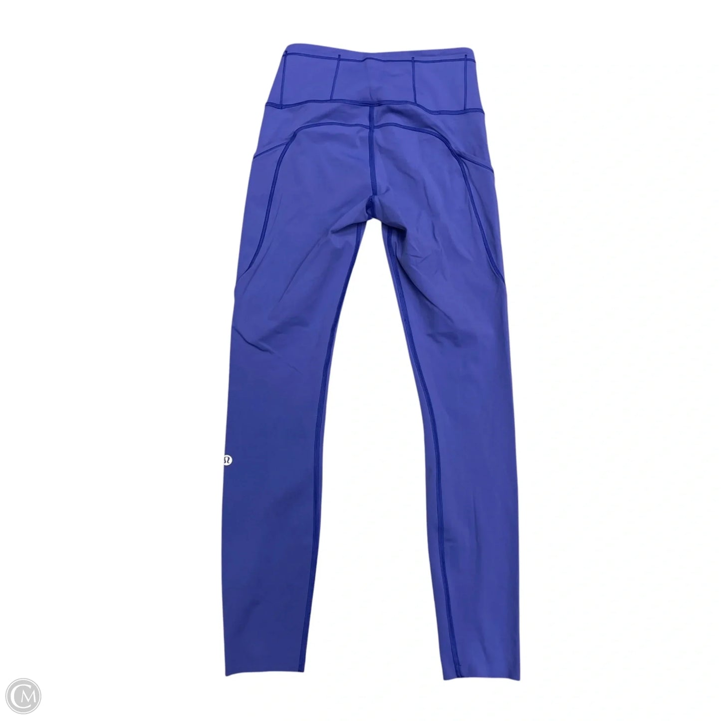 Athletic Leggings By Lululemon In Blue, Size: S