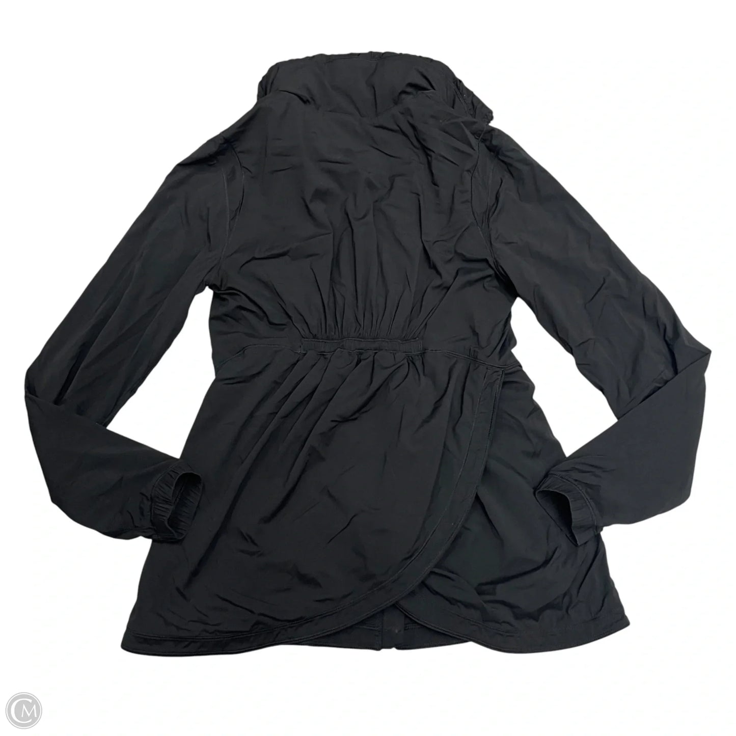 Athletic Jacket By Lululemon In Black, Size: S