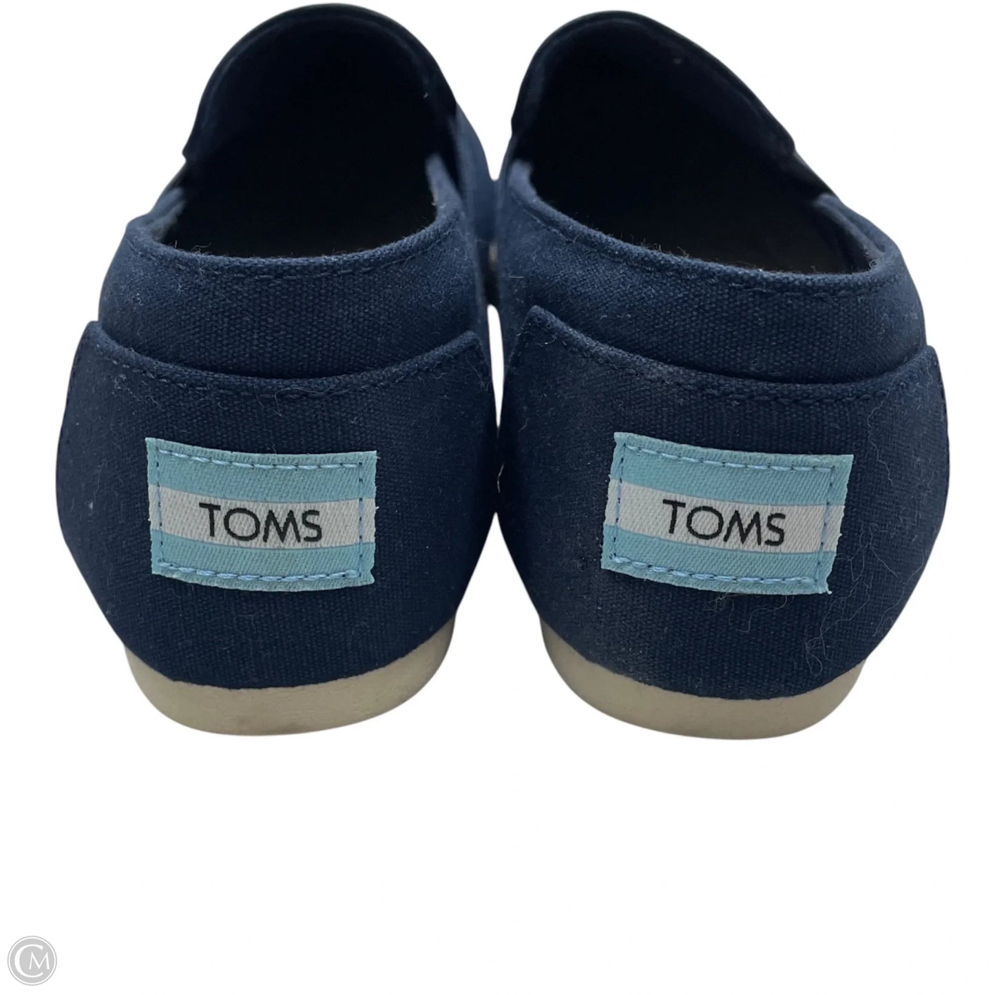 Shoes Flats By Toms In Navy, Size: 8